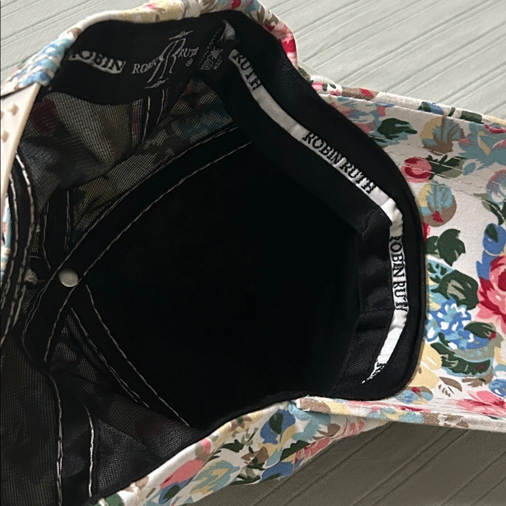 Robin Ruth Floral Miami Beach Club Cap Snapback Hat Cap Florida Unisex - Picture 5 of 7